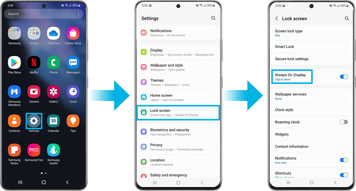 How to Customise Your Phone's Always On Display | Samsung Singapore