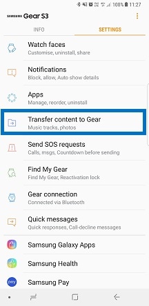 Sync contacts to deals gear s3