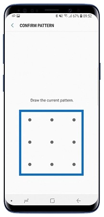 samsung s9 lock screen