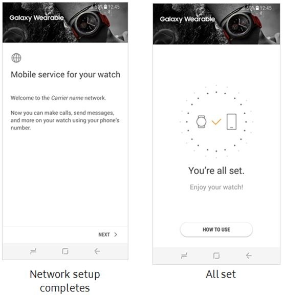 samsung galaxy watch messaging app