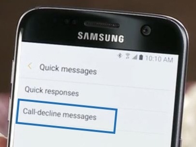 Choose Call-decline messages