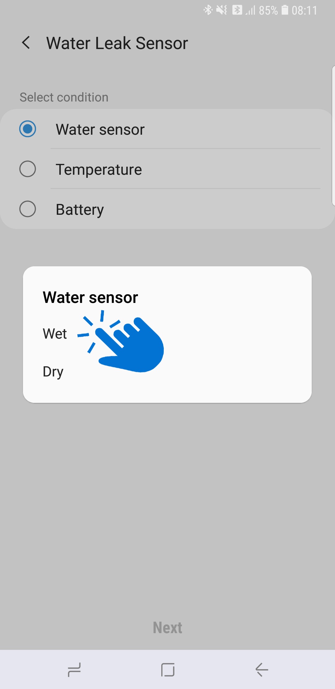 Overview of Samsung SmartThings Water Leak Sensor Samsung Singapore
