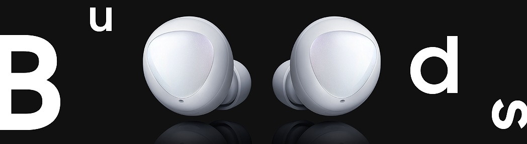 What are the new design features for Samsung Galaxy Buds Samsung SG