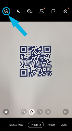 How Do I Scan A Qr Code From A Samsung Galaxy Phone Samsung Singapore