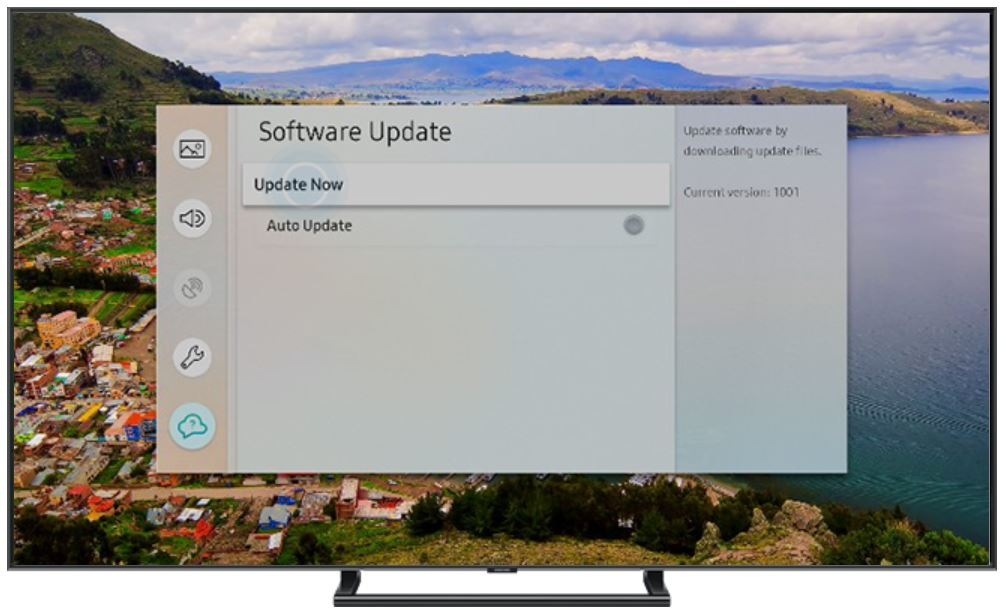 samsung firmware updates television