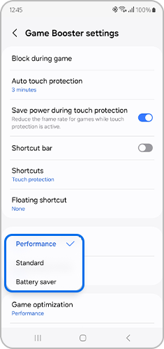 How can I change game optimization settings | Samsung Bangladesh