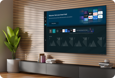 Kan ikke bruke apper fra Samsung TV Smart Hub Home | Samsung Norge