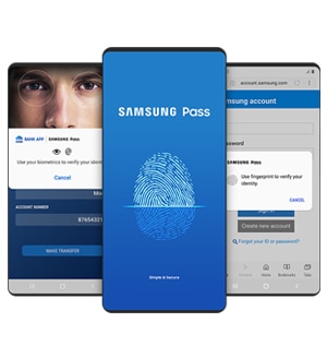 Aplikácia Samsung Pass