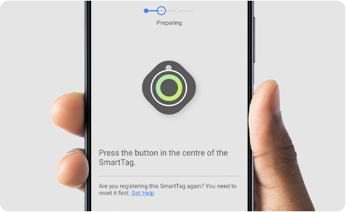 Galaxy SmartTag: Setting up your tag