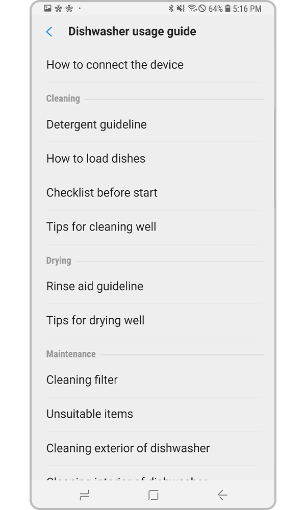 How to Use My Dishwasher (Type 2) with SmartThings