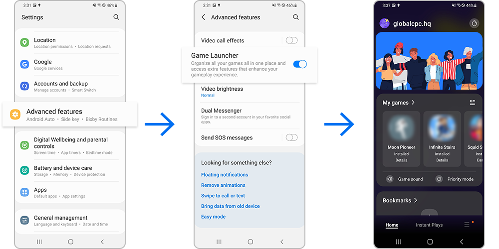 How to Activate and Use Game Launcher on Galaxy Phone | Samsung SG