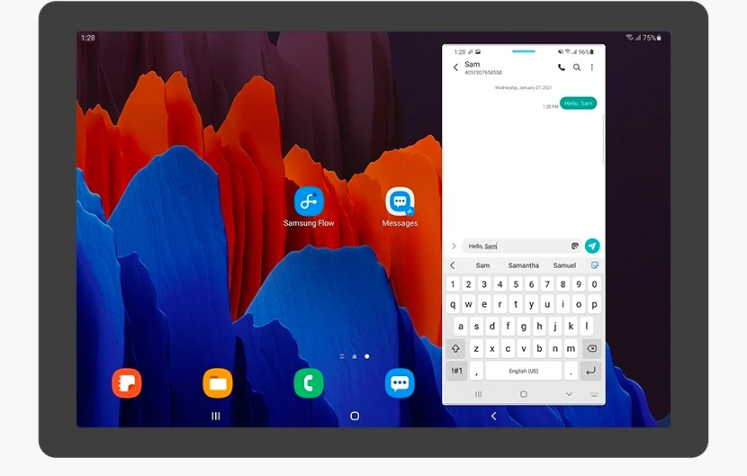 Samsung Flow แนะนำการใช้ ดาวน์โหลดแอพฯ Samsung Thailand