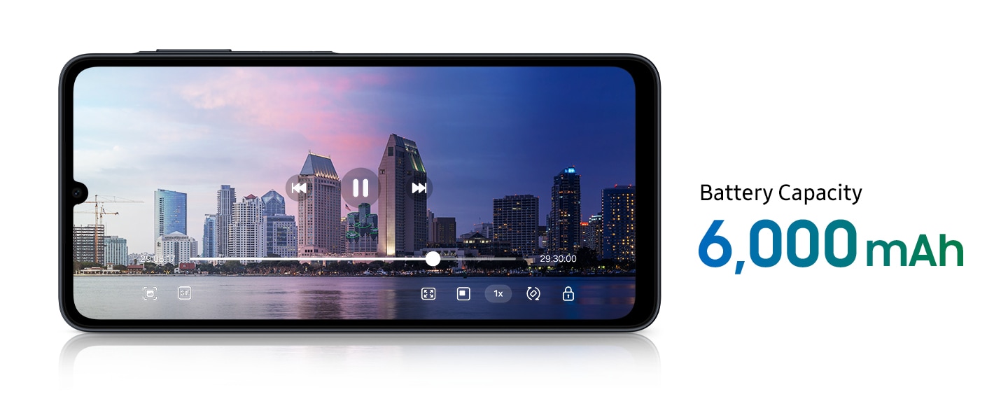 Long battery life for all-day watching 