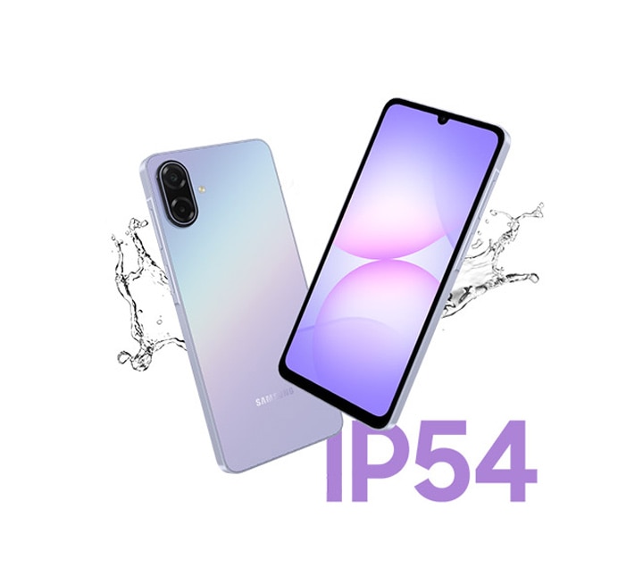 IP54 dust and water protection