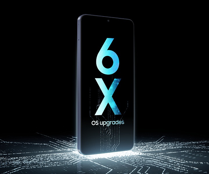 Up to 6x OS upgrades and security updates. 