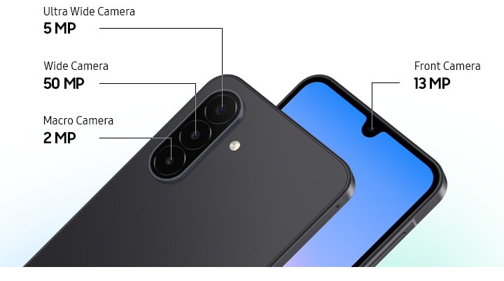Triple cameras to capture more details.