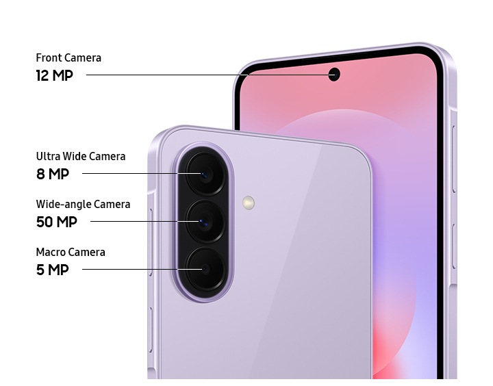 Three lenses. One powerful camera.