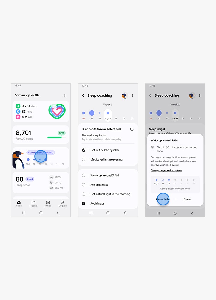 Samsung smart health hotsell