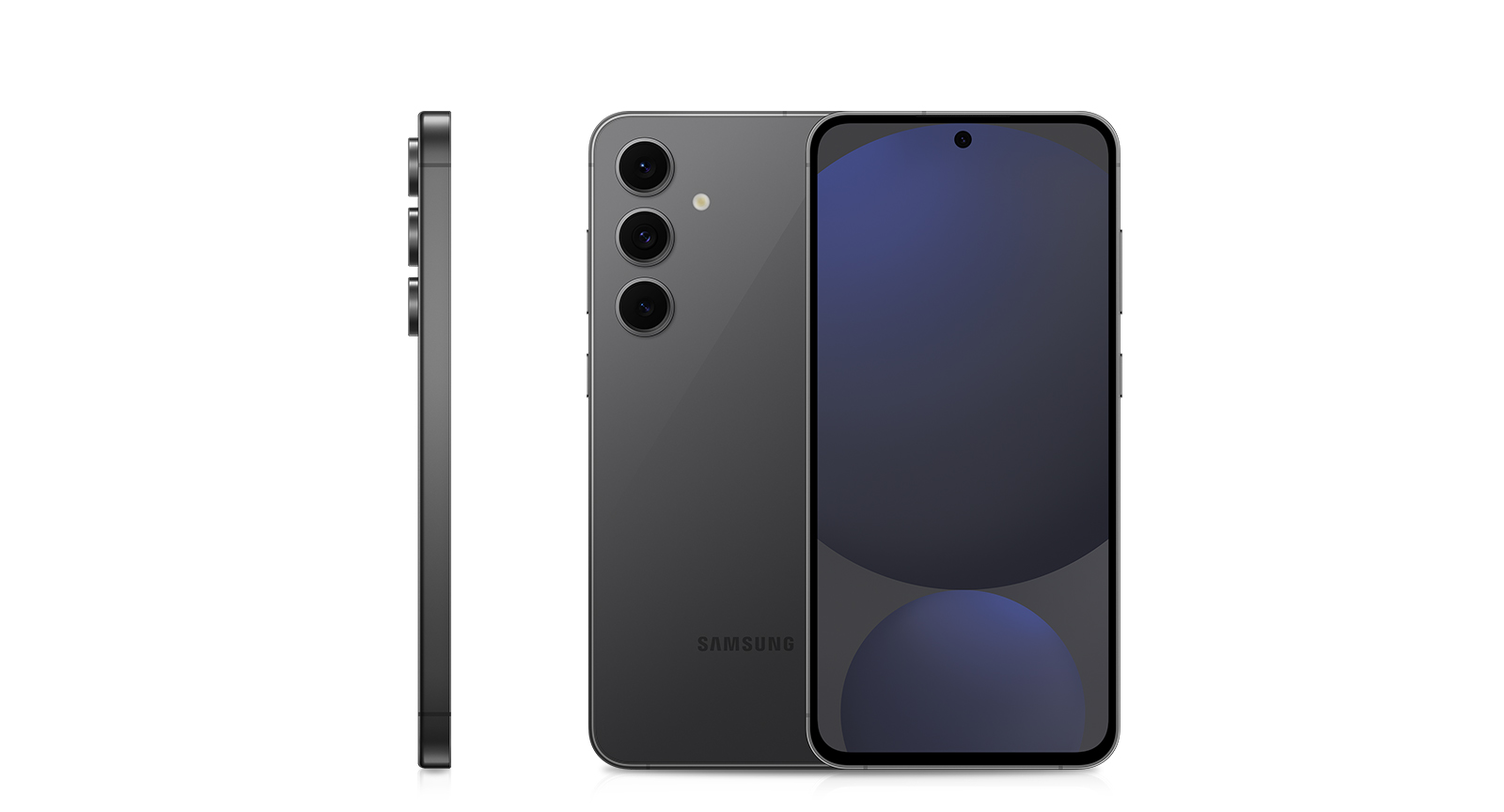Grafit Rengi Galaxy S24 FE açılır katmanı açılıyor.