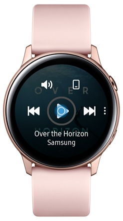 galaxy watch active store music