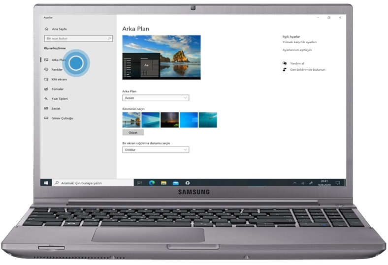 Samsung Bilgisayarımda Arka Plan Resmini Nasıl Değiştirebilirim ...