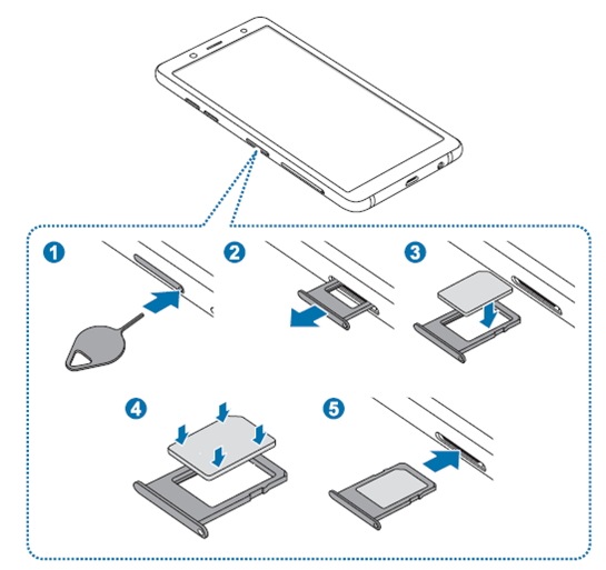 tek sim kart ozellikli galaxy a6 ve a6