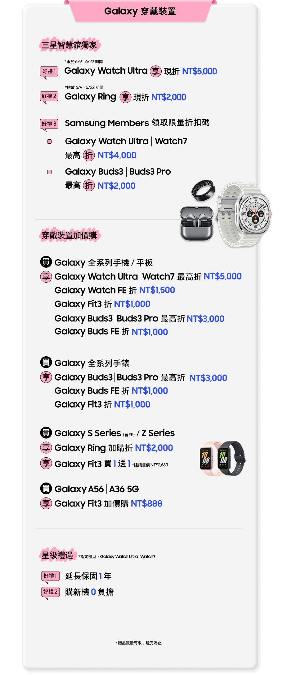 Galaxy 穿戴裝置