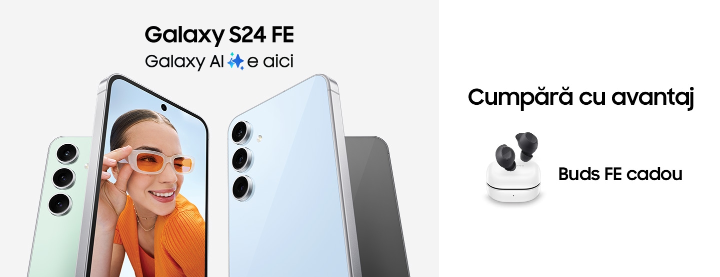 Galaxy S23 FE Precomandă și primești cadou