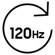 refresh rate characteristic icon