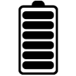 phone battery characteristics icon