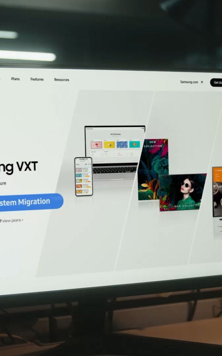 Samsung VXT - Digital Signage Solution | Samsung Business United Kingdom