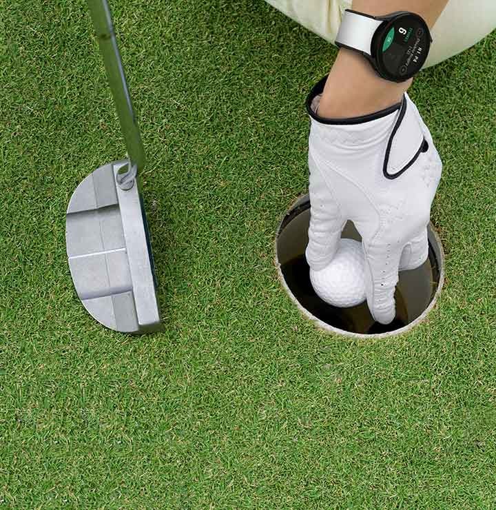 Golf pad discount on samsung watch