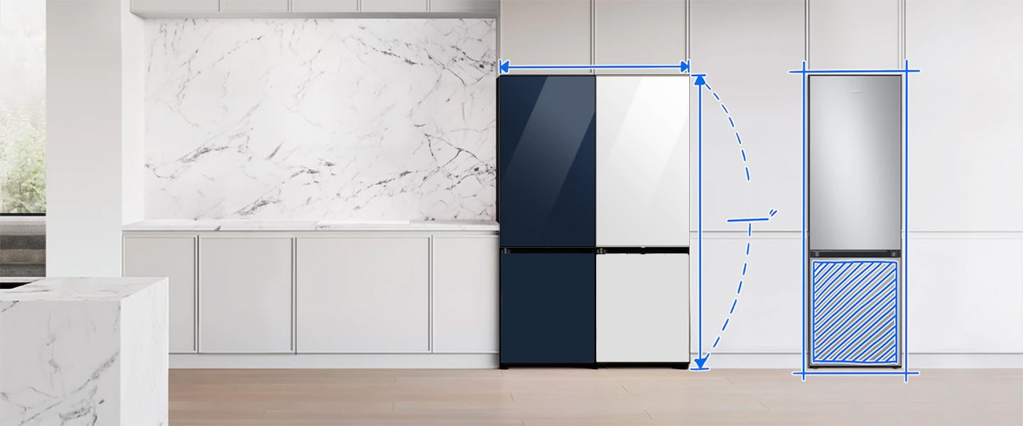 Large single hotsell fridge freezer