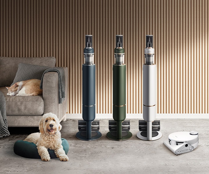 Pet Care | Home Appliances for Pet Hair Removal | Samsung UK