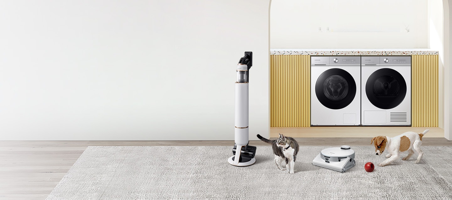 Pet Care | Home Appliances for Pet Hair Removal | Samsung UK