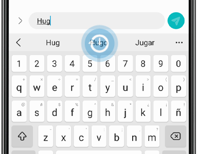 How can I personalise and turn predictive text on and off on my Samsung ...