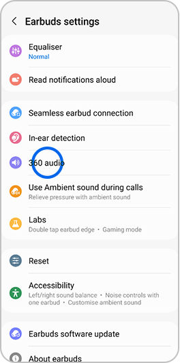 How to use 360 Audio on Galaxy Buds Pro, Buds 2 & Buds Live | Samsung UK