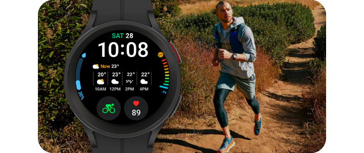 Modern Smartwatch 4g Sim Support For Fitness And Health 