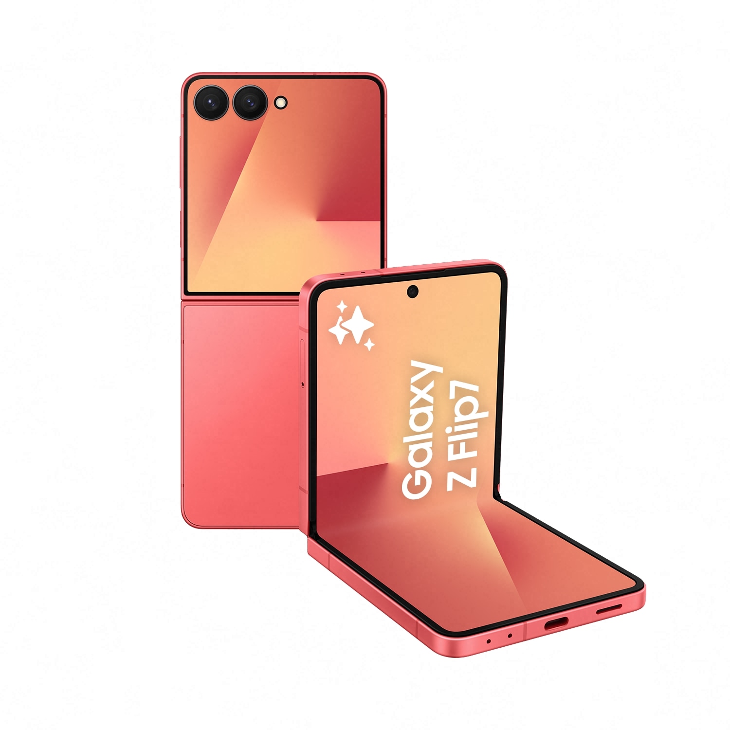 Samsung Galaxy Flip7 256GB Coral Red