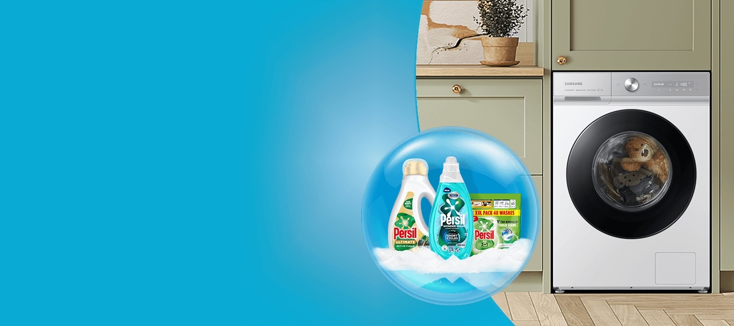 Claim Persil for up to 6 months Washing Machine Deals Samsung UK