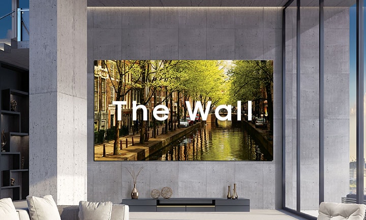 kamera Omsorg kompromis Samsung The Wall TV - Modular MicroLED Display | Samsung UK