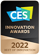 CES Innovation Awards 2022 Best of Innovation logo.