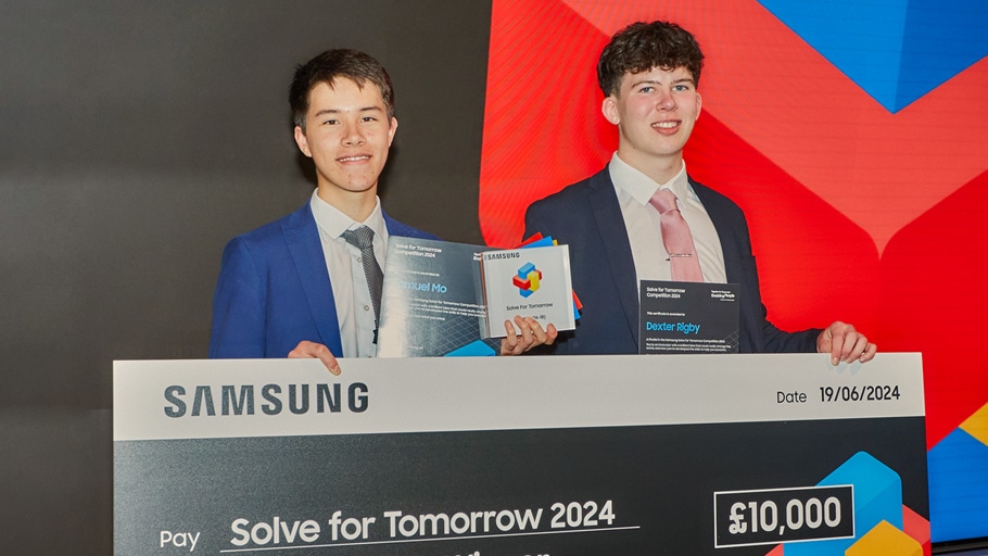 Winners of the Solve for Tomorrow 2024 Competition 
