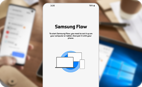 Come collegare lo smartphone al PC o tablet con Samsung Flow