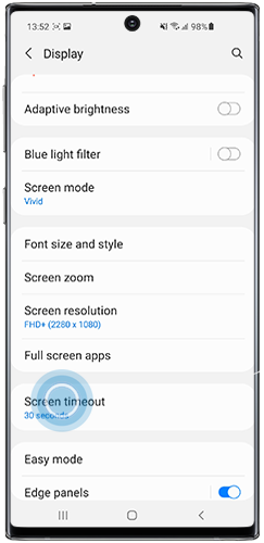 How to stop the screen from dimming on your Galaxy smartphone Samsung IE