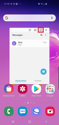 samsung split screen phone