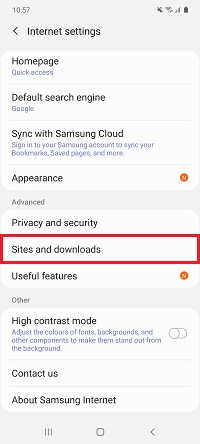 Tap Sites and downloads