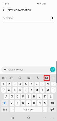 how to stop samsung keyboard predictive text