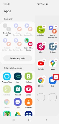 samsung edge panel apps