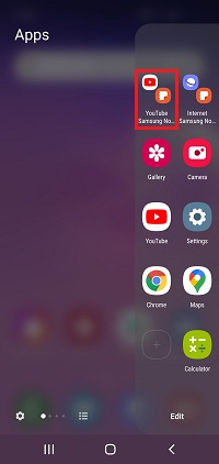 samsung edge panel apps